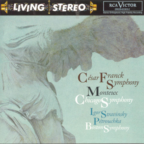 Imagen de apoyo de  FRANCK, C.: Symphony in D Minor / STRAVINSKY, I.: Petrushka (Boston Symphony, Chicago Symphony, Monteux)