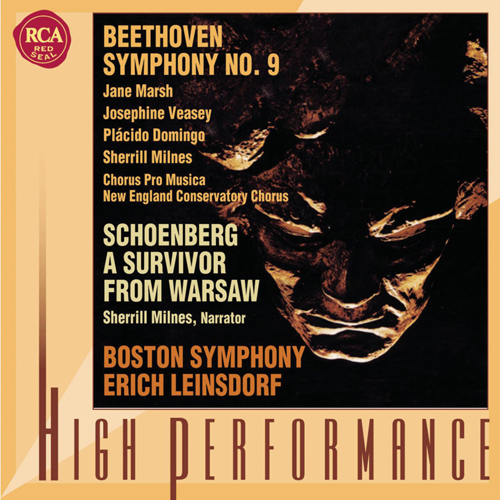 Imagen de apoyo de  BEETHOVEN, L. van: Symphony No. 9, "Choral" / SCHOENBERG, A: A Survivor from Warsaw (Chorus pro Musica, Boston Symphony, Leinsdorf)