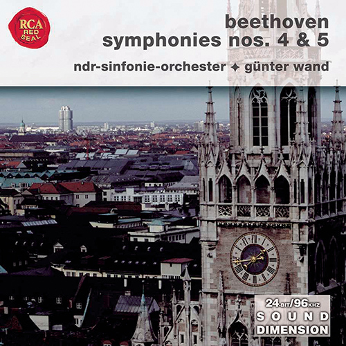Imagen de apoyo de  BEETHOVEN, L van: Symphonies Nos. 4 and 5 (North German Radio Symphony, G. Wand)