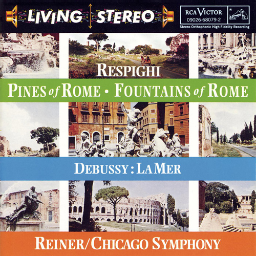 Imagen de apoyo de  RESPIGHI, O.: Pines of Rome / Fountains of Rome / DEBUSSY, C.: La mer (Chicago Symphony, Reiner)