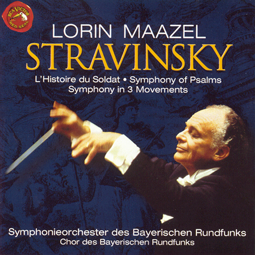 Imagen de apoyo de  STRAVINSKY, I.: Histoire du soldat Suite / Symphony of Psalms / Symphony in 3 Movements (Bavarian Radio Chorus and Symphony, Maazel)