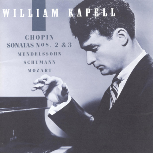 Imagen de apoyo de  Piano Recital: Kapell, William - CHOPIN, F. / MENDELSSOHN, Felix / SCHUMANN, R. / MOZART, W.A. (William Kapell Edition, Vol. 2)