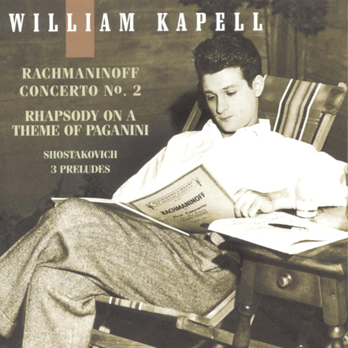Imagen de apoyo de  RACHMANINOV, S.: Rhapsody on a Theme of Paganini / Piano Concerto No. 2 (William Kapell Edition, Vol. 3) (Kapell, Philadelphia Orchestra, Steinberg)