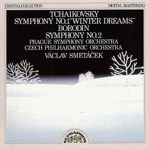 Imagen de apoyo de  TCHAIKOVSKY, P.I.: Symphony No. 1, "Winter Daydreams" / BORODIN, A.F.: Symphony No. 2, "Bogatyr" (Smetáček) (1961, 1970)