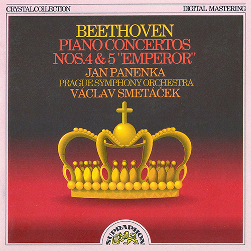 Imagen de apoyo de  BEETHOVEN, L. van: Piano Concertos Nos. 4 and 5, "Emperor" (Panenka, Prague Symphony, Smetáček)