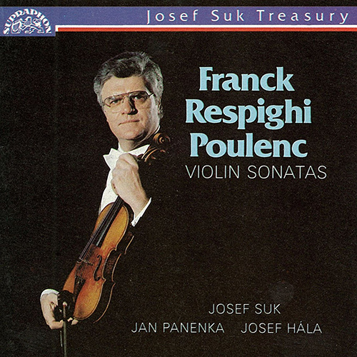Imagen de apoyo de  Violin Recital: Suk, Josef - FRANCK, C. / RESPIGHI, O. / POULENC, F. (Violin Sonatas)