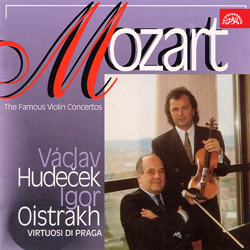 Imagen de apoyo de  MOZART, W.A.: Violin Concertos Nos. 3, 4 and 5, "Turkish" (The Famous Violin Concertos) (Hudeček, Virtuosi di Praga, Oistrach)