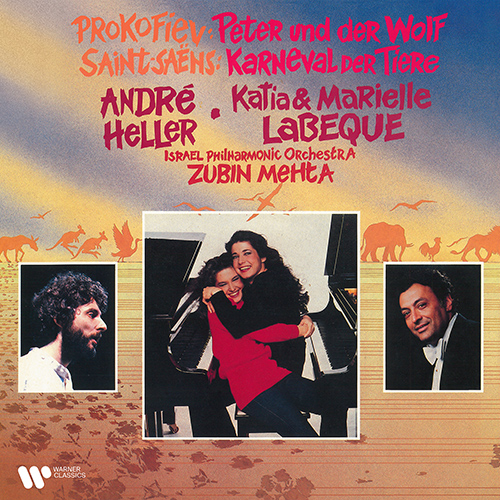 Imagen de apoyo de  PROKOFIEV, S.: Peter and the Wolf / SAINT-SAËNS, C.: Carnival of the Animals (Heller, Katia and Marielle Labèque, Israel Philharmonic, Mehta)