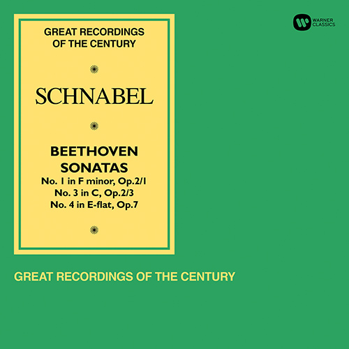Imagen de apoyo de  BEETHOVEN, L. van: Piano Sonatas Nos. 1, 3 and 4 (Schnabel)