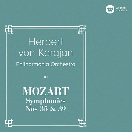 Imagen de apoyo de  MOZART, W.A.: Symphonies Nos 35, "Haffner" and 39 (Philharmonia Orchestra, Karajan)
