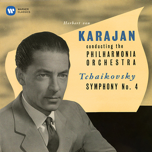 Imagen de apoyo de  TCHAIKOVSKY, P.I.: Symphony No. 4 (Philharmonia Orchestra, Karajan)
