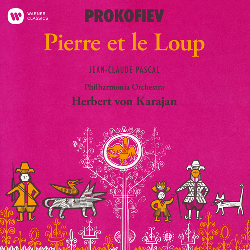 Imagen de apoyo de  PROKOFIEV, S.: Peter and the Wolf (narrated in French) (J.-C. Pascal, Philharmonia Orchestra, Karajan)