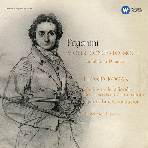Imagen de apoyo de  PAGANINI, N.: Violin Concerto No. 1 / Cantabile, Op. 17 (Kogan, Mytnik, Paris Conservatoire Orchestra, Bruck)