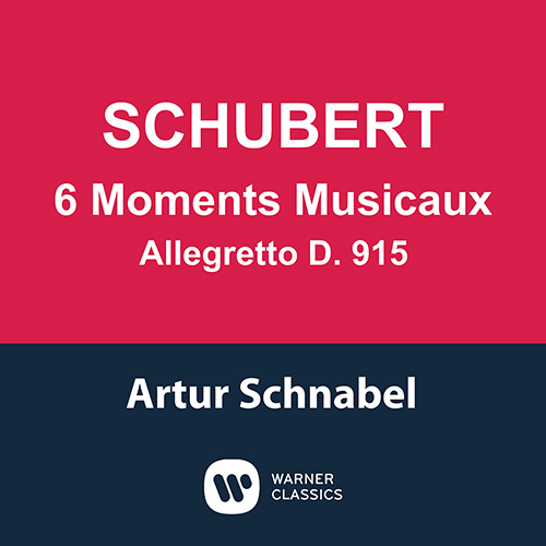 Imagen de apoyo de  SCHUBERT, F.: 6 Moments musicaux / Allegretto, D. 915 (Schnabel)