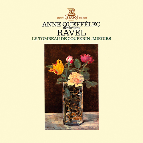 Imagen de apoyo de  RAVEL, M.: Tombeau de Couperin (Le) (version for piano) / Miroirs (Queffélec)
