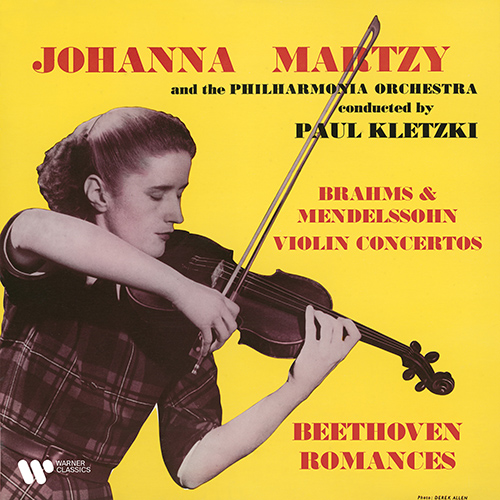 Imagen de apoyo de  Violin Recital: Martzy, Johanna - BRAHMS, J. / MENDELSSOHN, Felix / BEETHOVEN, L. van