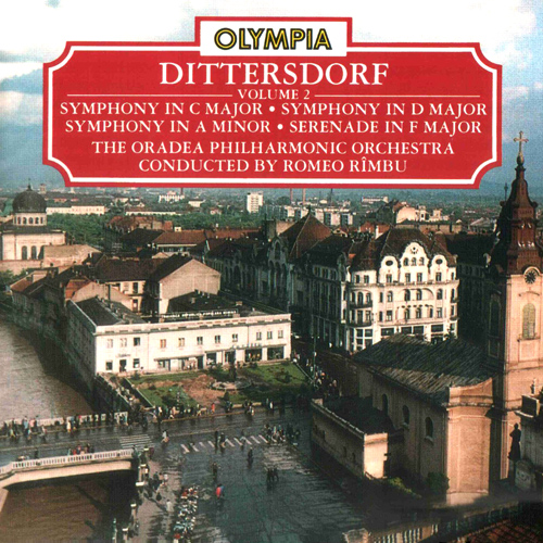Imagen de apoyo de  DITTERSDORF, C.D. von: Symphony in C Major / Sinfonia Concertante in D Major (Oradea Philharmonic, Rîmbu)