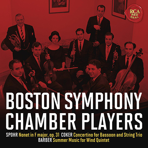 Imagen de apoyo de  SPOHR, L.: Nonet, Op. 31 / COKER, W.W.: Concertino for Bassoon and String Trio, Op. 31 / BARBER, S.: Summer Music (Boston Symphony Chamber Players)