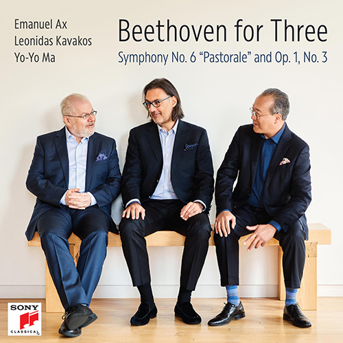 Imagen de apoyo de  BEETHOVEN, L. van: Symphony No. 6, "Pastoral" (arr. S. Wosner) / Piano Trio No. 3 (Ax, Kavakos, Yo-Yo Ma)