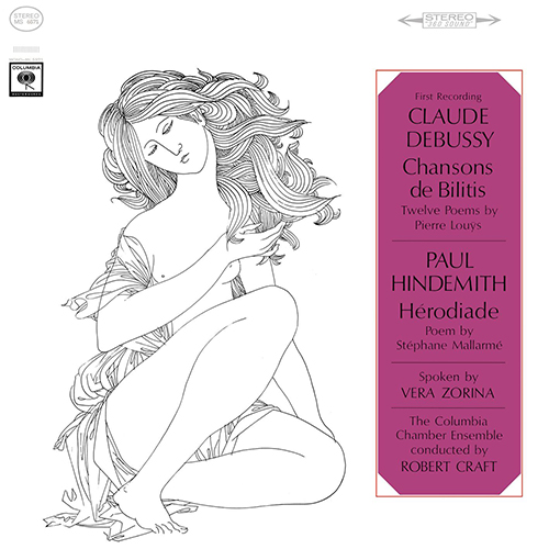 Imagen de apoyo de  DEBUSSY, C.: Chansons de Bilitis / HINDEMITH, P.: Hérodiade [Ballet] (Zorina, Columbia Chamber Ensemble, Croft)