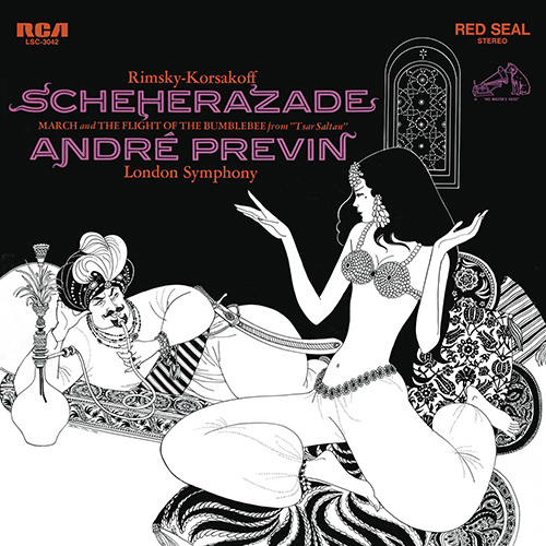 Imagen de apoyo de  RIMSKY-KORSAKOV, N.A.: Scheherazade / Tale of Tsar Saltan: March / The Flight of the Bumble-Bee (Georgiadis, London Symphony, Previn)