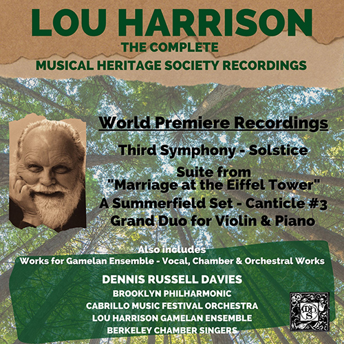 Imagen de apoyo de  HARRISON, L.: Orchestral Music (The Complete Musical Heritage Society Recordings) (Brooklyn Philharmonic, Cabrillo Festival Orchestra, D.R. Davies)