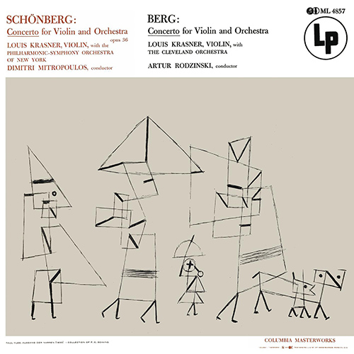Imagen de apoyo de  SCHOENBERG, A.: Violin Concerto, Op. 36 / BERG, A.: Violin Concerto / MENDELSSOHN, F.: Violin Concerto, Op. 64 (Krasner, Milstein, Rodziński)