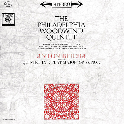 Imagen de apoyo de  REICHA, A.: Wind Quintet, Op. 88, No. 2 (Philadelphia Woodwind Quintet)
