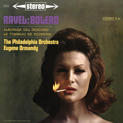 Imagen de apoyo de  RAVEL, M.: Bolero / Le tombeau de Couperin (version for orchestra) / Alborada del gracioso (deLancie, Philadelphia Orchestra, Ormandy)
