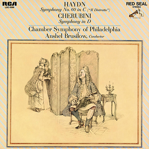 Imagen de apoyo de  HAYDN, J.: Symphony No. 60, "Il distratto", "Der Zerstreute" / CHERUBINI, L.: Symphony in D Major (Chamber Symphony of Philadelphia, Brusilow)