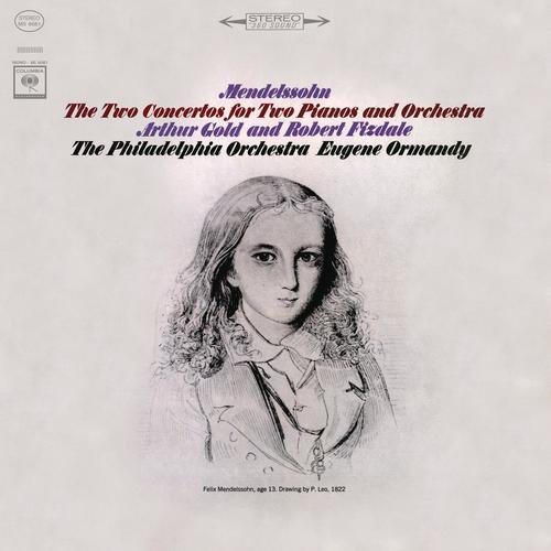 Imagen de apoyo de  MENDELSSOHN, Felix: Concertos for 2 Pianos (A. Gold, Fizdale, Philadelphia Orchestra, Ormandy)