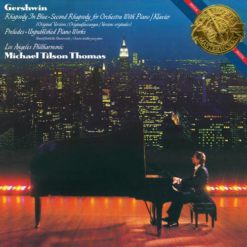 Imagen de apoyo de  GERSHWIN, G.: Rhapsody in Blue / Second Rhapsody / 3 Preludes (Tilson Thomas, Los Angeles Philharmonic)