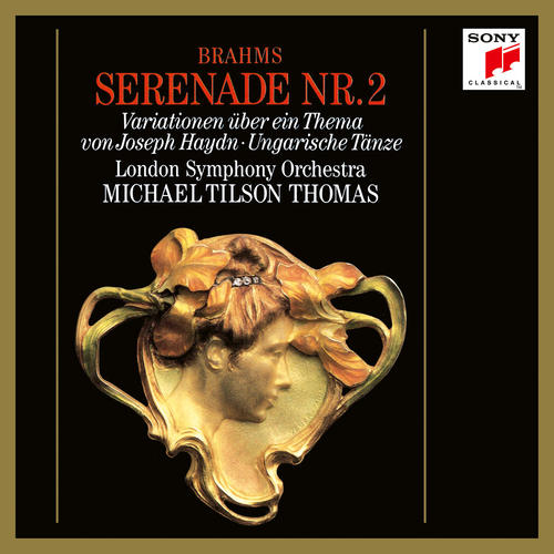 Imagen de apoyo de  BRAHMS, J.: Serenade No. 2 / Variations on a Theme by Haydn / 21 Hungarian Dances (excerpts) (London Symphony, Tilson Thomas)