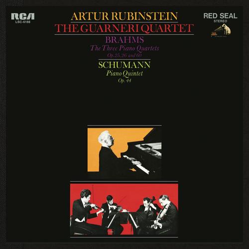 Imagen de apoyo de  BRAHMS, J.: Piano Quartets Nos. 1-3 / Piano Quintet, Op. 44 (Arthur Rubinstein, Guarneri Quartet)