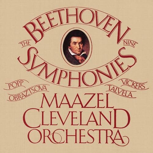 Imagen de apoyo de  BEETHOVEN, L. van: Symphonies Nos. 1-9 (Popp, Obraztsova, Vickers, Talvela, Cleveland Orchestra, Maazel)