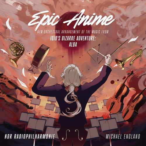 Imagen de apoyo de  KANNO, Yugo: Jojo's Bizarre Adventure: Alba (arr. M. Knoth) (North German Radio Philharmonic, Levickis)