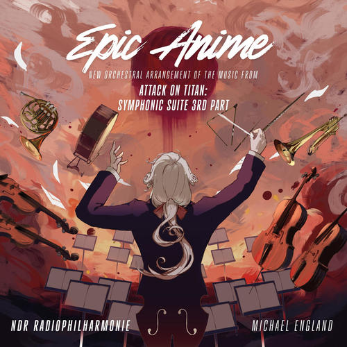 Imagen de apoyo de  SAWANO, Hiroyuki: Attack on Titan: Symphonic Suite, Part 3 (arr. M. Knoth) (North German Radio Philharmonic, England)
