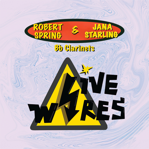 Imagen de apoyo de  Duo Clarinet Recital: Spring, Robert / Starling, Jana - ETEZADY, R. / LARSEN, L. / MANDAT, E. / PRINCE, W. / ROGERS, R. (Live Wires)