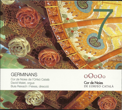 Imagen de apoyo de  Choral Concert: Cor de Noies de l'Orfeo Catala - BRITTEN, B. / CASALS, P. / FAURÉ, G. / MENDELSSOHN, Felix (Els Volums del Palau: 7. Germinans)