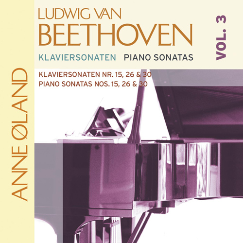 Imagen de apoyo de  BEETHOVEN, L. van: Piano Sonatas, Vol. 3 (Oland)