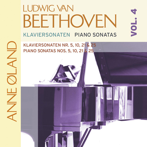 Imagen de apoyo de  BEETHOVEN, L. van: Piano Sonatas, Vol. 4 (Oland)
