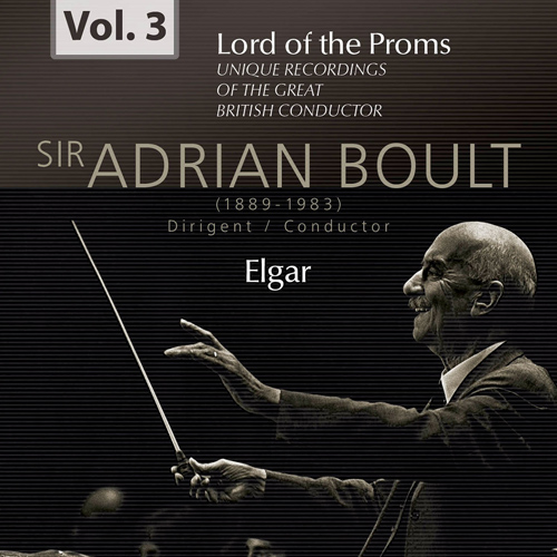 Imagen de apoyo de  BOULT, Adrian: Lord of the Proms, Vol. 3 (1956)