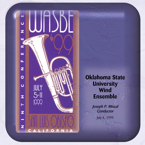 Imagen de apoyo de  1999 WASBE San Luis Obispo, California: Oklahoma State University Wind Ensemble