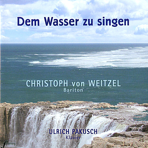 Imagen de apoyo de  Vocal Recital (Baritone): Weitzel, Christoph von - SCHUBERT, F. / CHOPIN, F. / FRANZ, R. / NEEFE, C.G. (Dem Wasser zu singen)