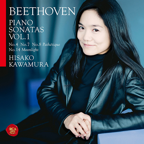 Imagen de apoyo de  BEETHOVEN, L. van: Piano Sonatas, Vol. 1 - Nos. 4, 7, 8, "Pathétique", 14, "Moonlight" (Hisako Kawamura)