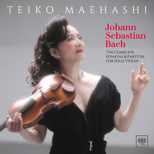 Imagen de apoyo de  BACH, J.S.: Sonatas and Partitas for Solo Violin, BWV 1001-1006 (Complete) (Teiko Maehashi)
