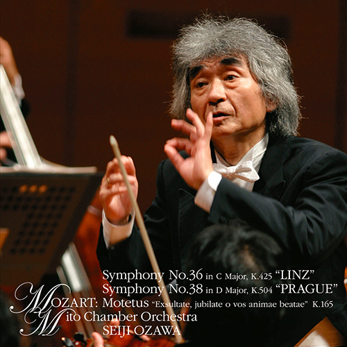 Imagen de apoyo de  MOZART, W.A.: Symphonies Nos. 36, "Linz" and 38, "Prague" / Exsultate jubilate (Maki Mori, Mito Chamber Orchestra, Seiji Ozawa)
