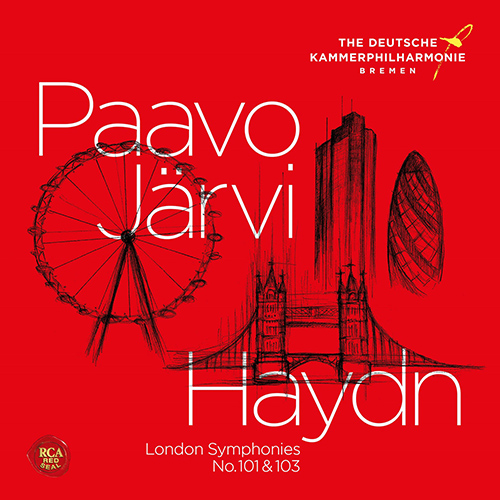 Imagen de apoyo de  HAYDN, J.: Symphonies Nos. 101, "The Clock" and 103, "Drumroll" (Bremen Deutsche Kammerphilharmonie, P. Järvi)