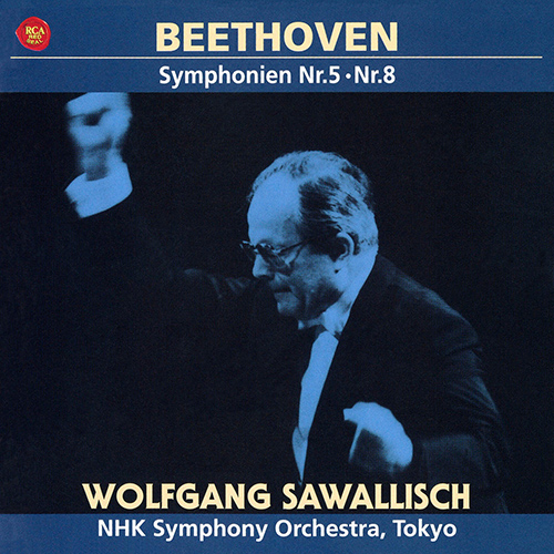 Imagen de apoyo de  BEETHOVEN, L. van: Symphonies Nos. 5 and 8 (NHK Symphony, Sawallisch)