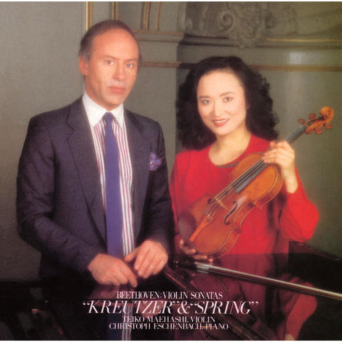 Imagen de apoyo de  BEETHOVEN, L. van: Violin Sonatas Nos. 5, "Spring" and 9, "Kreutzer" (Teiko Maehashi, Eschenbach)